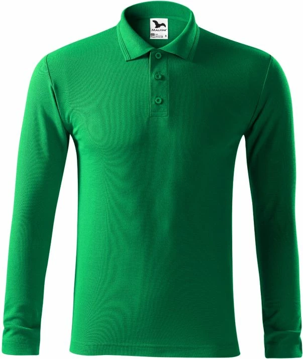 Polo maicë Malfini për meshkuj, ngjyrë e gjelbër
