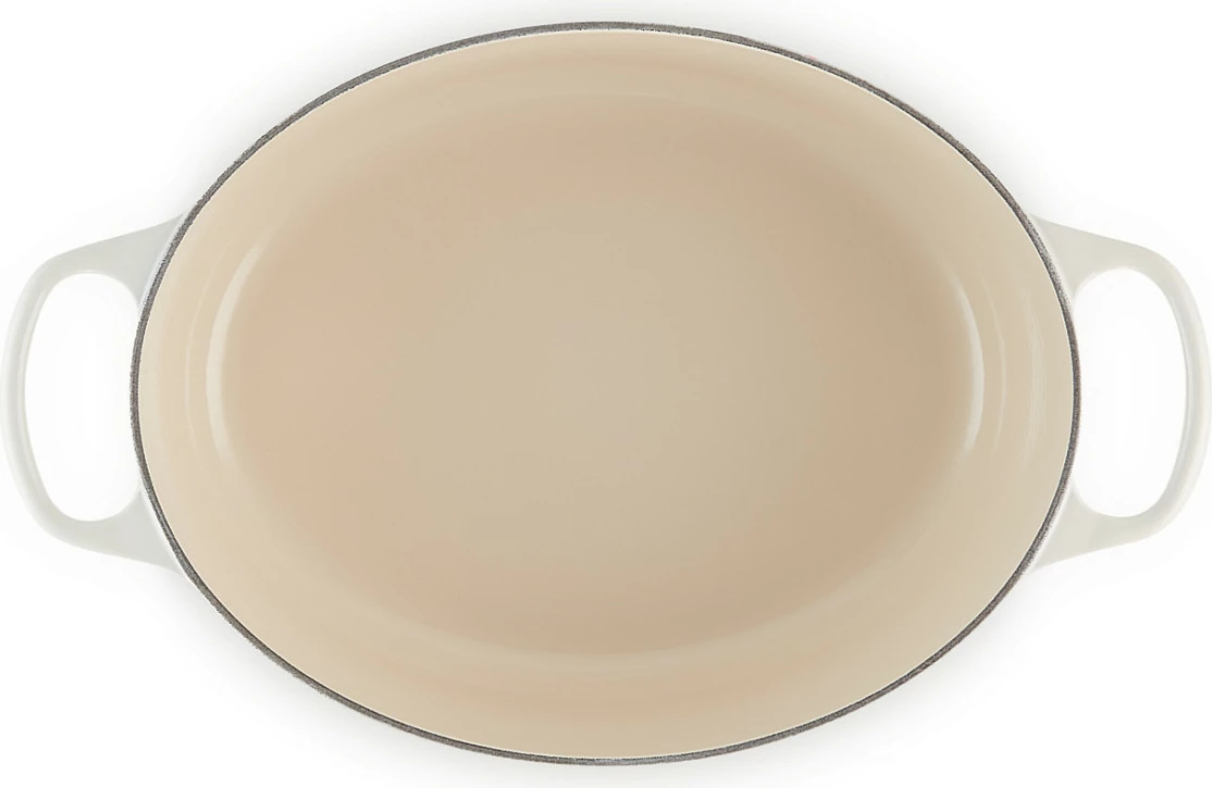 Tenxhere pjekje Le Creuset Bräter 31cm, meringue