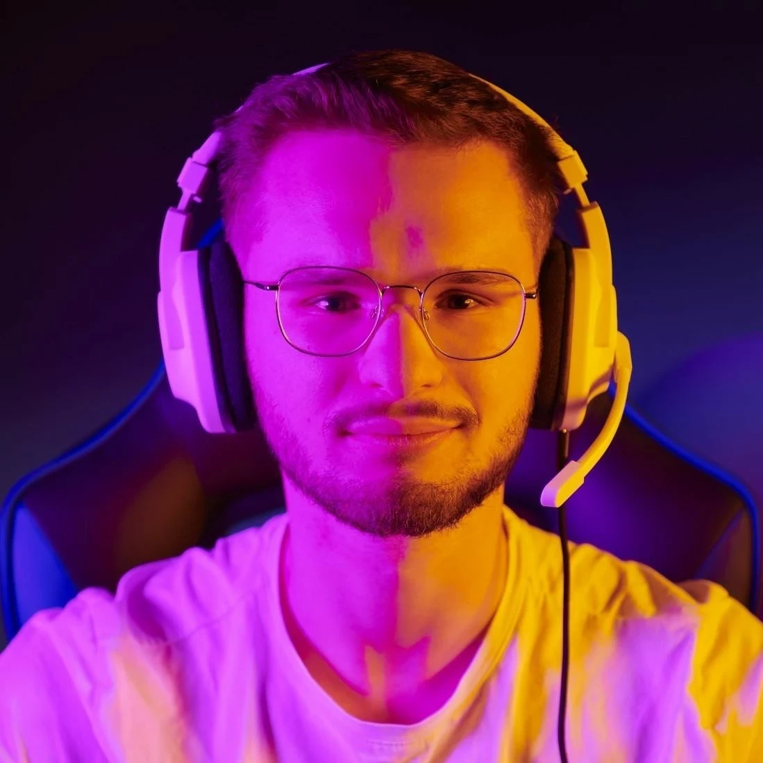 Kufje gaming uRage SoundZ 100 V2, me mikrofon, Jack 3.5mm + USB-C, të bardha