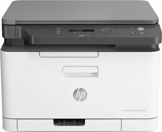 Printer multifunksional laser me ngjyra HP Color LaserJet 178nw (4ZB96A), A4, Wi‑Fi/Ethernet, e bardhë