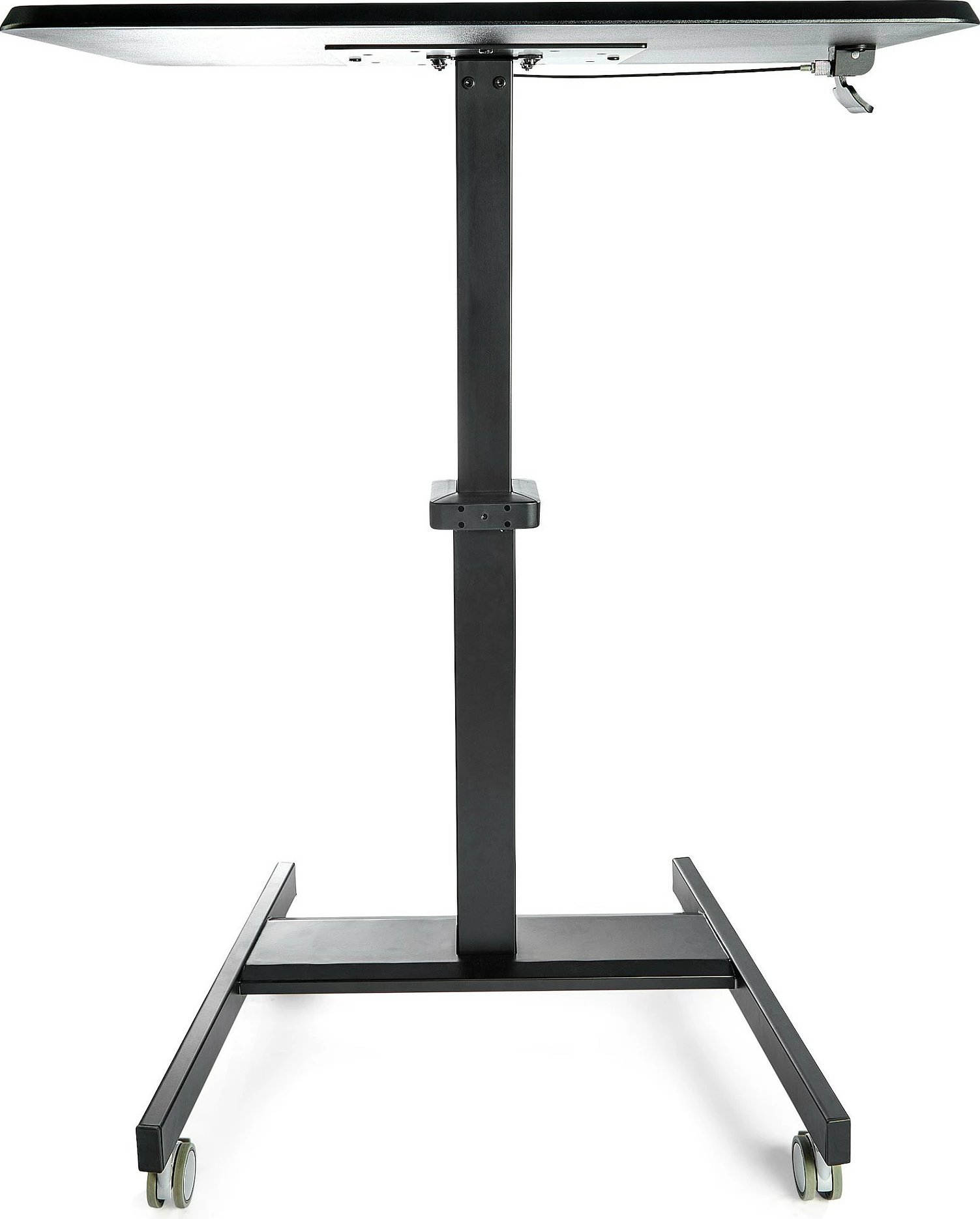 Tavolinë pune mobile StarTech STSCART2, sit-stand, rregullim lartësie 750-1200 mm, 30 kg, e zezë