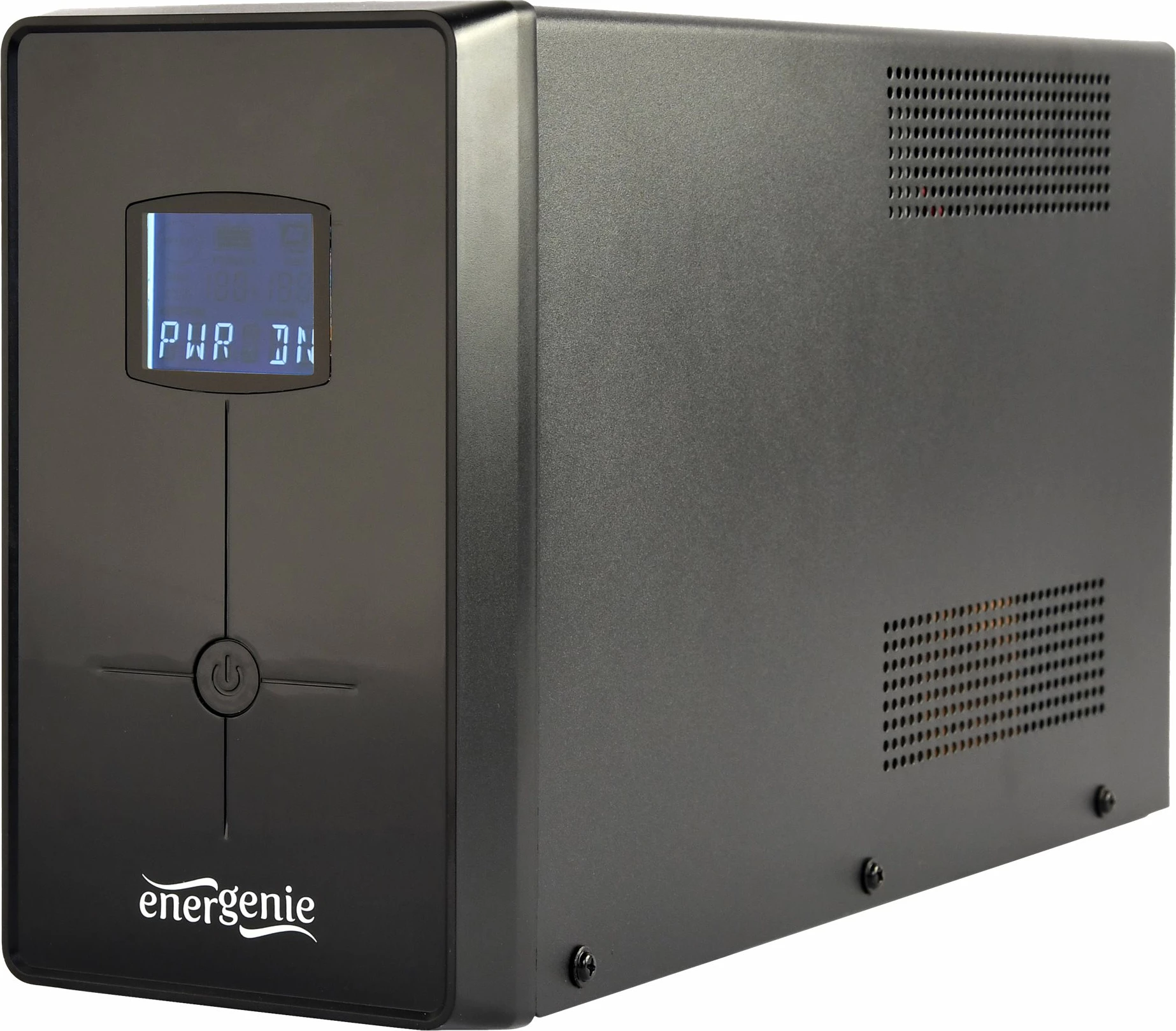 UPS Gembird EG-UPS-035, 2000 VA, LCD display, e zezë