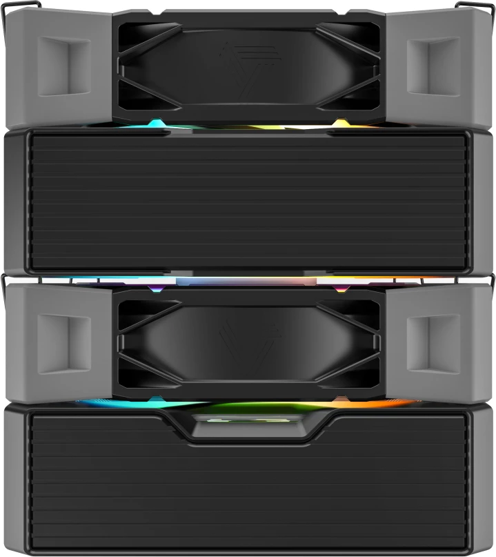 MONTECH NX600 ARGB, CPU Air Cooler, 120mm PWM, Black