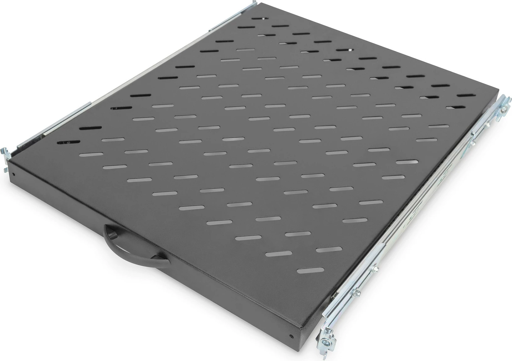 Raft rrëshqitës Digitus 1U 19 inç, 25kg, zi