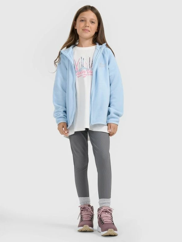 Duks i trashë me kapuç për fëmijë 4F, vajza