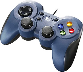 Gamepad Logitech G F310, PC, Wired, USB 2.0, i zi, i kaltër