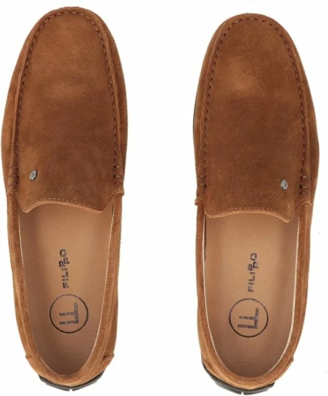 Këpucë lëkure meshkuj Filippo MP923, kamosh camel