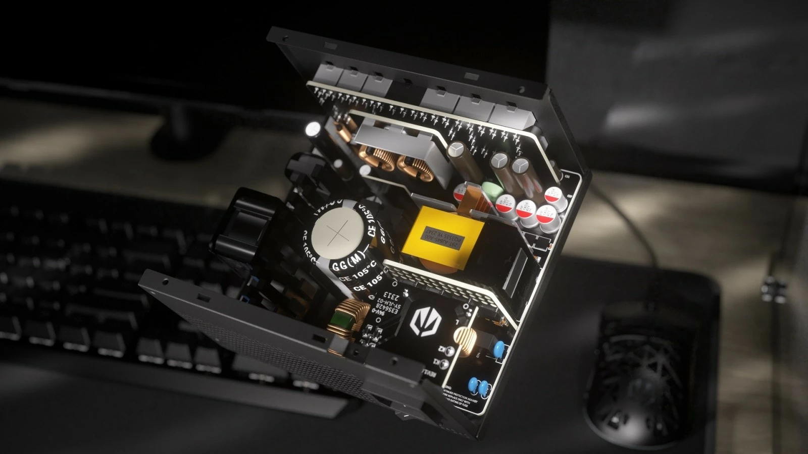 Kasë furnizimi Endorfy Supremo FM6 Gold 1000W, modular, 80 PLUS Gold, e zezë