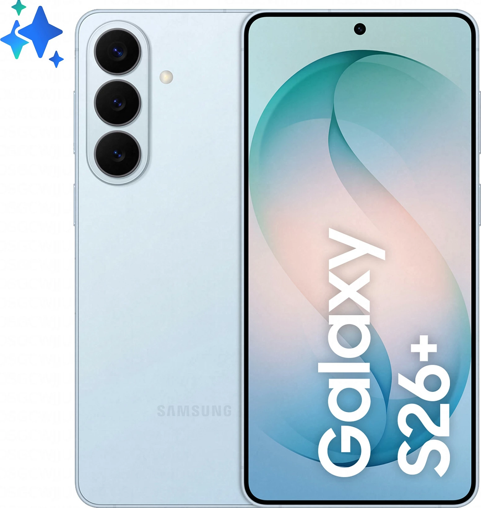 Celular Samsung Galaxy S26+, 12GB/256GB, 6.7", 50MP, Sky Blue