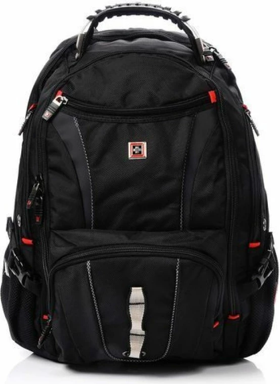 Çantë shpine Swissbags, unisex, e zezë