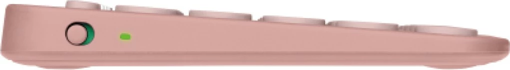 Tastierë mini Logitech Pebble Keys 2 K380s, wireless, Bluetooth, QWERTY, rozë