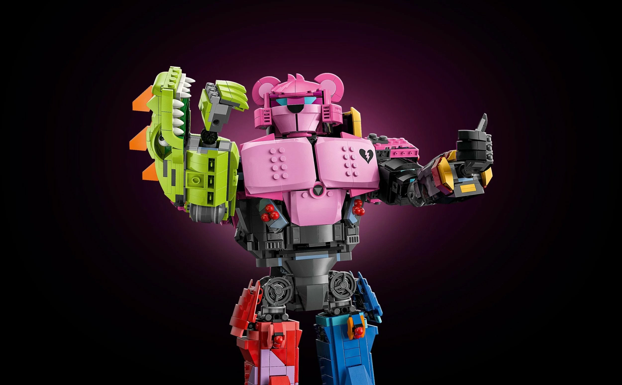 Set LEGO Fortnite Mech Team Commander 77078, 2503 copë, 45 cm, shumëngjyrësh