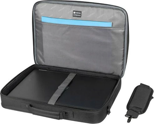 Torba laptop Natec Boxer Lite 15.6", e zezë