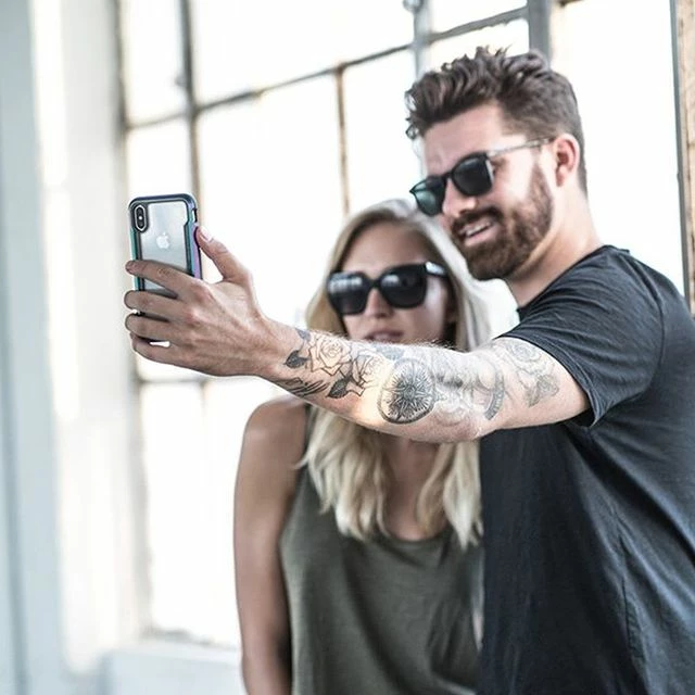 Mbështjellës Raptic X-Doria Shield për iPhone 14 Pro, MagSafe, Iridescent