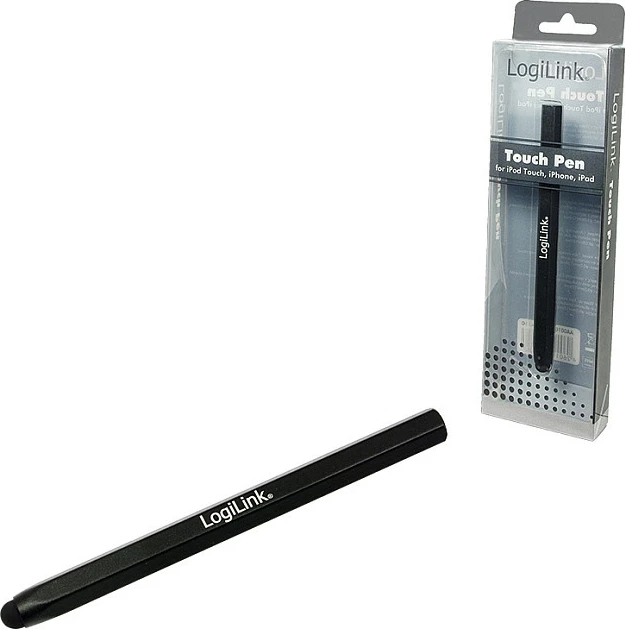 Stilolaps touch LogiLink Touch Pen, për ekrane me prekje, i zi