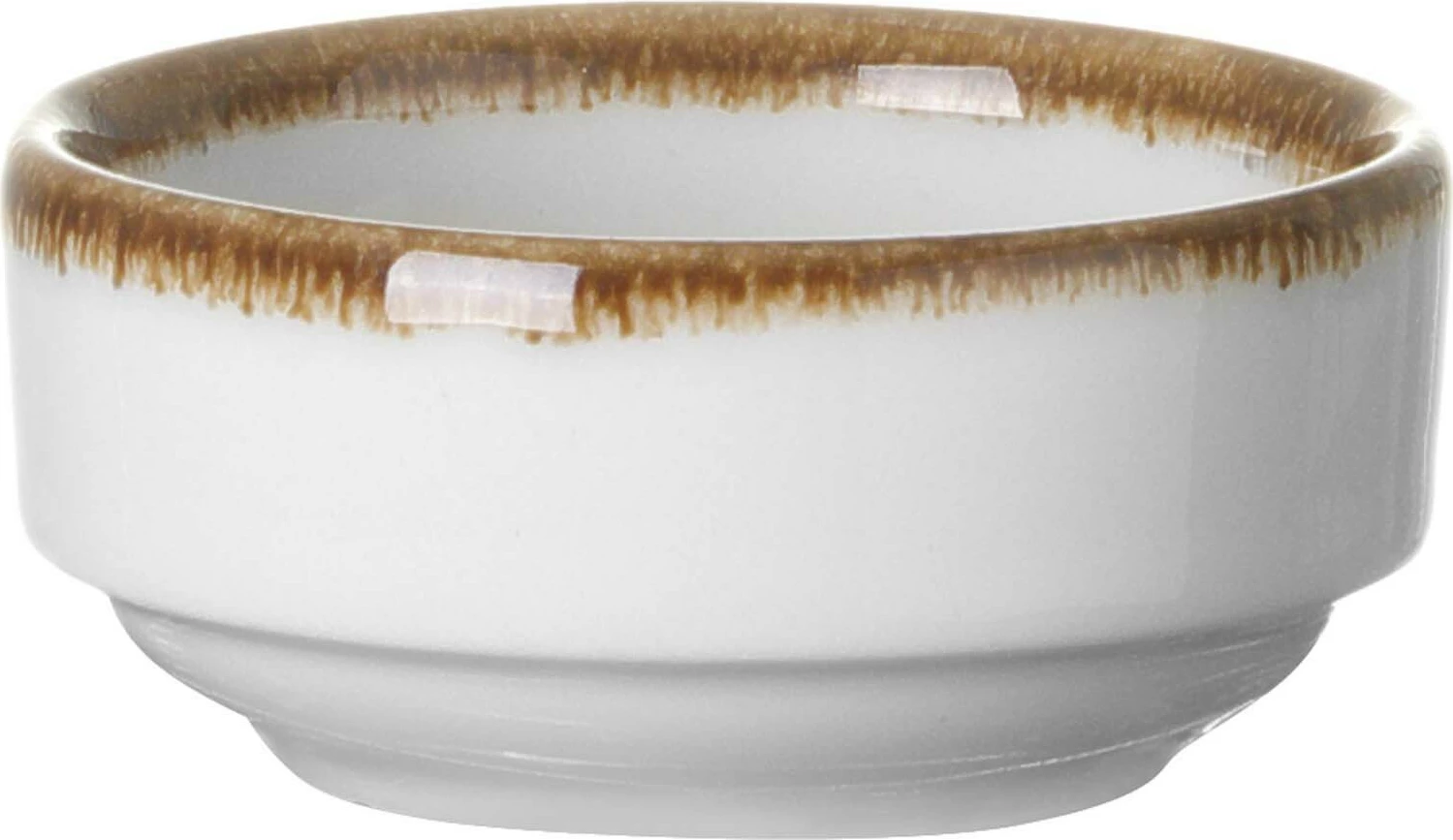 Tas për dip Fine Dine 60 mm, set 6 copë, krem