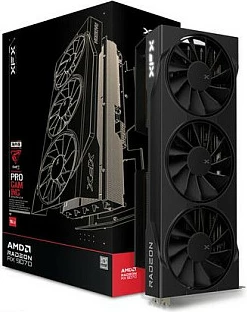 Kartë grafike XFX RX 9070 OC Triple Fan Gaming Swift 16GB GDDR6 e zezë