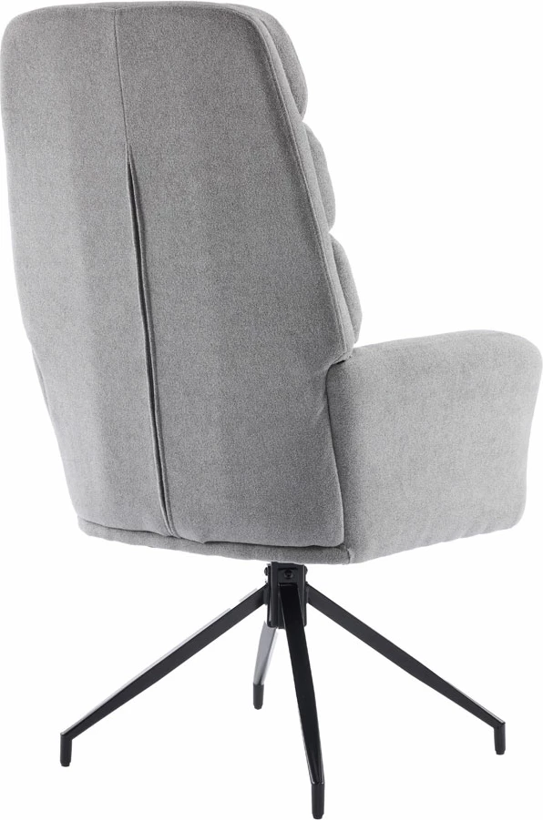 Karrige zyre rrotulluese GIRAR, gri, 70x69.5x113 cm