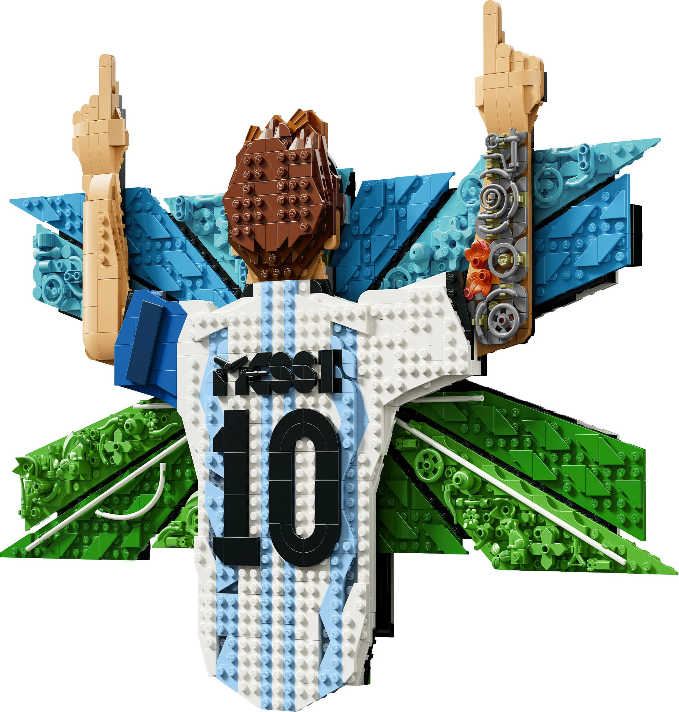 Set ndërtimi LEGO 43018 Lionel Messi Celebration, 1427 pjesë, shumëngjyrësh