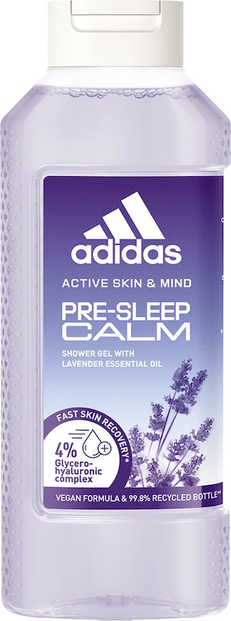 Xhel për dush për femra Adidas Active Skin & Mind Pre-Sleep Calm 400ml
