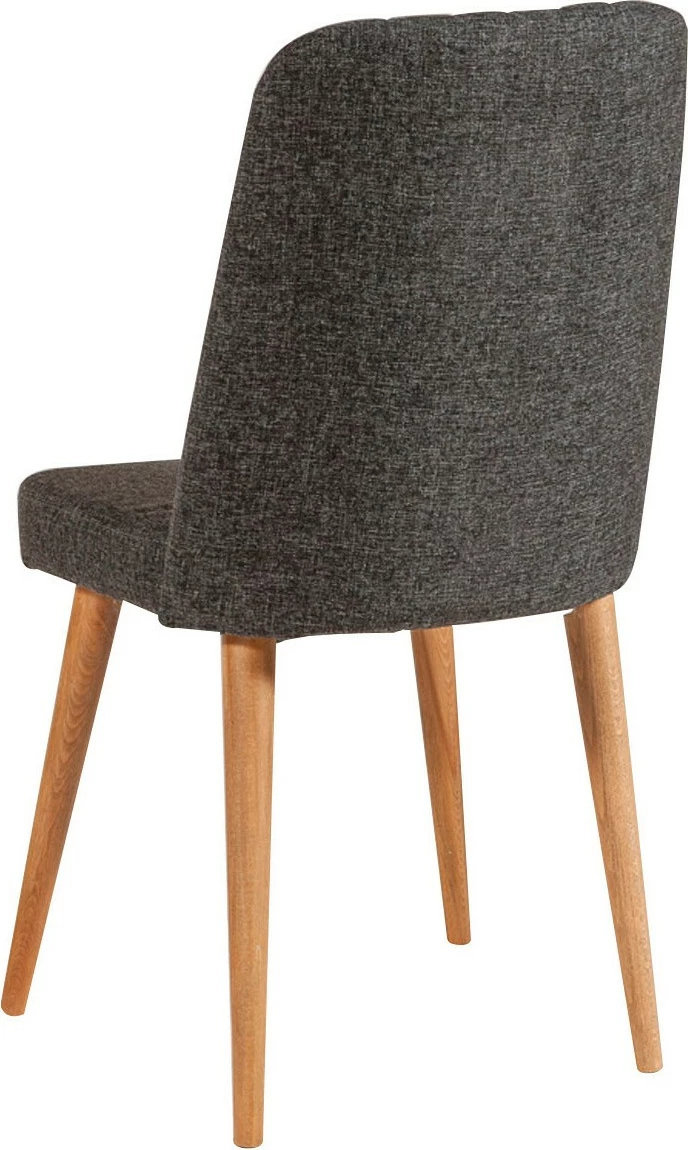 Tavolinë me karrige, set 6 pjesësh, Santiago 1053 - 2 AB, ngjyrë Atlantic Pine, e bardhë, antracit