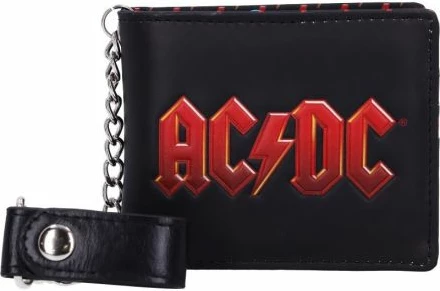 Portofol NEMESIS NOW AC/DC, PU, 11 cm, me zinxhir, i zi