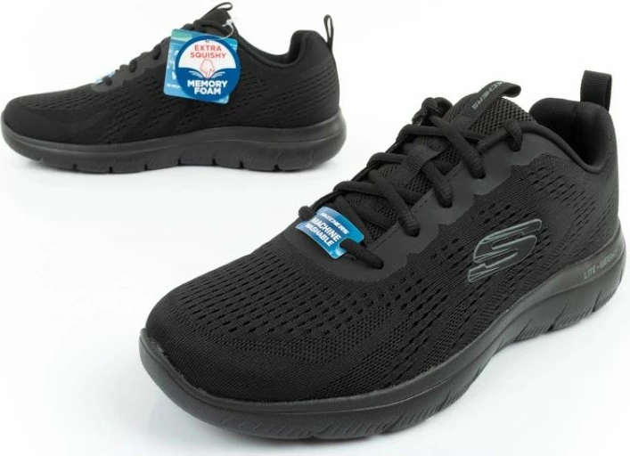 Atlete për meshkuj Skechers, të zeza [Madhësia: 39]