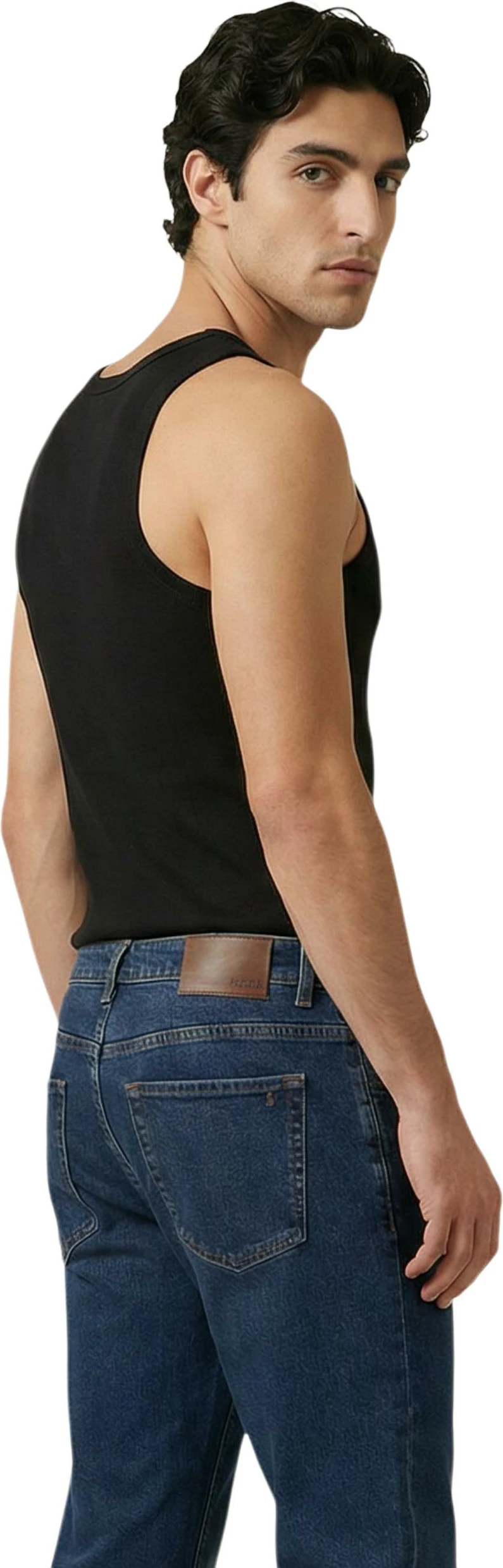 Maicë pa mëngë për meshkuj Calvin Klein Jeans LV04RF272G, e zezë [Madhësia: XL]