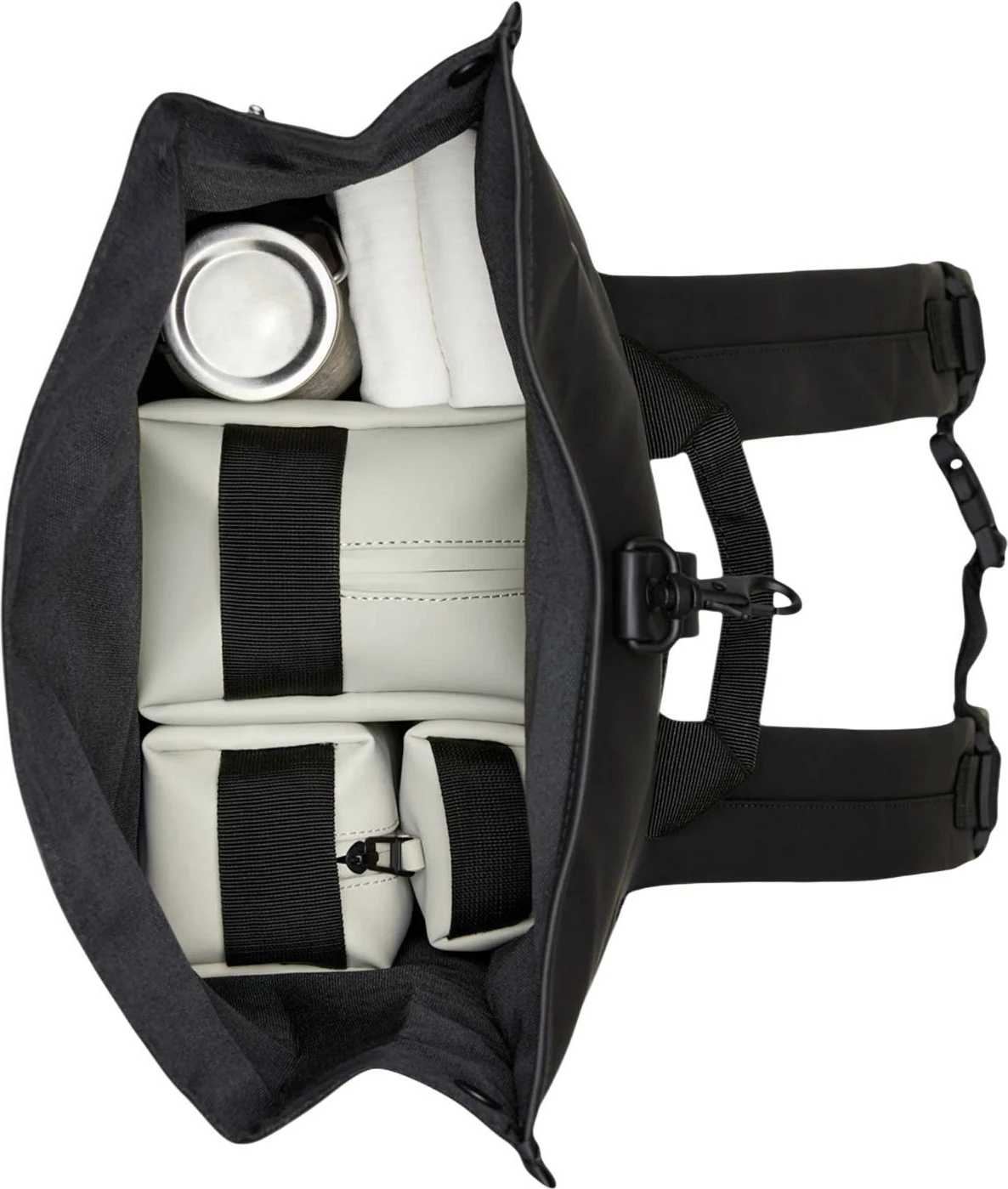 Çantë shpine Rains Rotop Rucksack W3 13320, taupe
