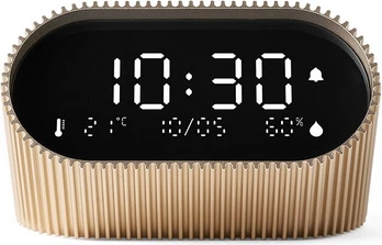 Orë portative me alarm Lexon Minut LR155VG3, LCD, USB-C, ari