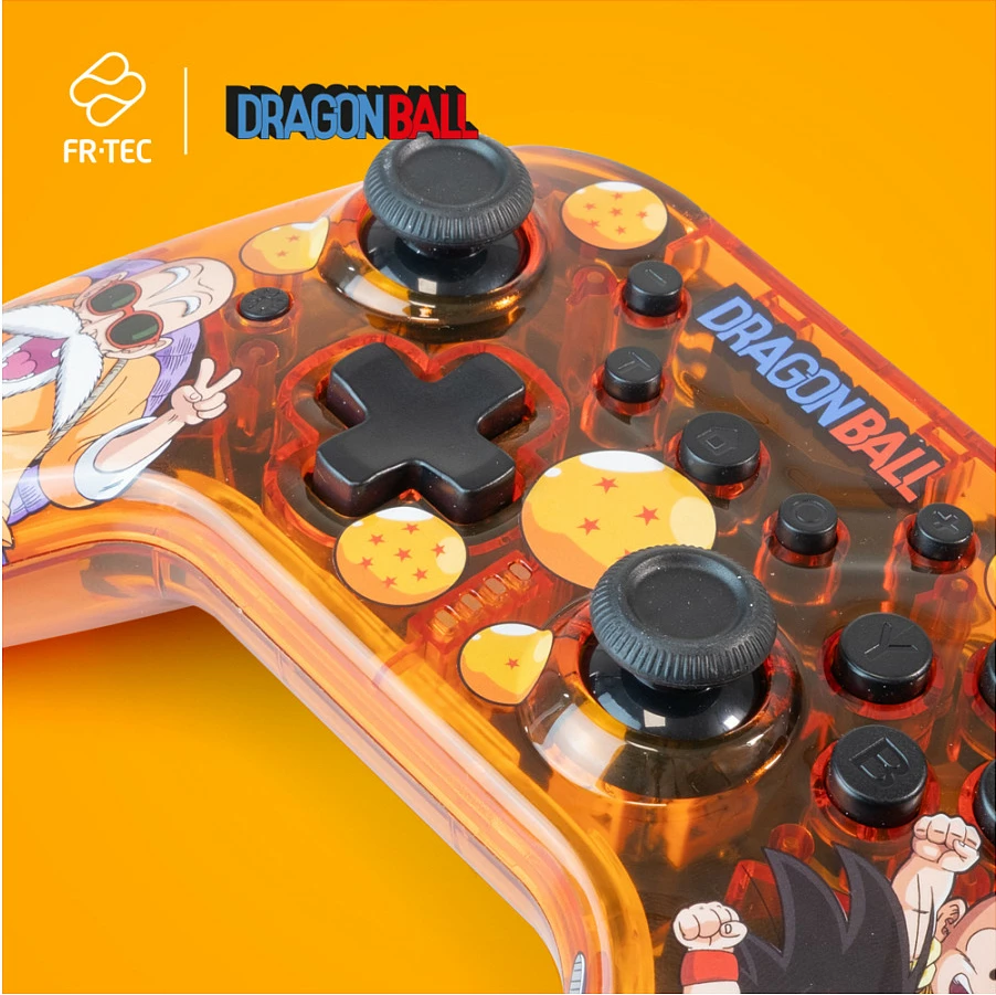 Kontrollor Blade Dragon Ball për Switch, wireless Bluetooth/USB, portokalli