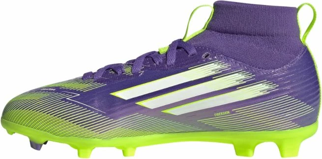 Atlete futbolli për fëmijë adidas, vjollcë/jeshile