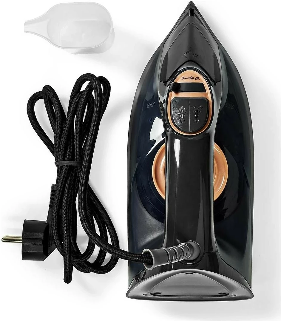 Hekur me avull Nedis IRON1000, 2200W, keramik, lejla