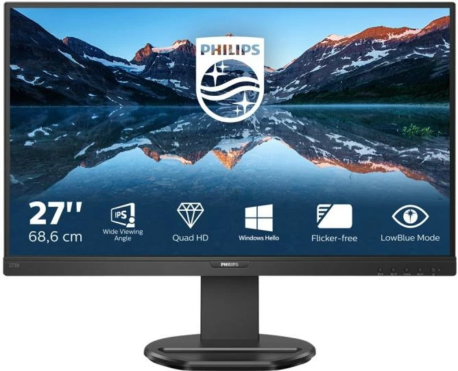 Monitor Philips B Line 276B9 00 27" Quad HD IPS Windows Hello LowBlue e zezë