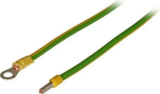 Shinë tokëzimi EFB Elektronik K2303.2, Ø6 mm, gjelbër/verdhë