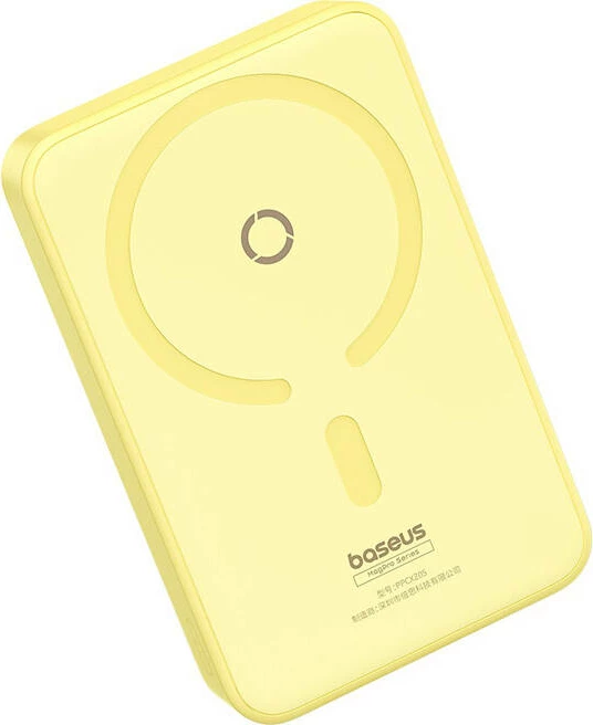 Powerbank Baseus MagPro Magnetic 5000mAh 20W, MagSafe, verdhë