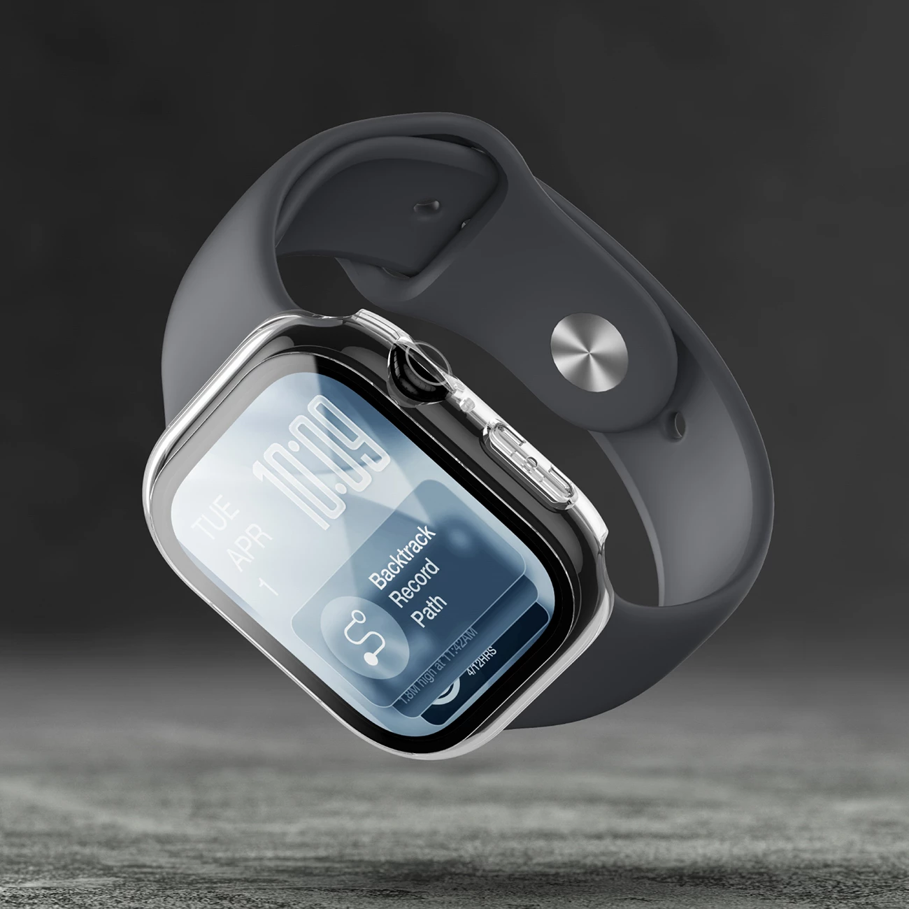 Mbështjellës me xham mbrojtës për Smartwatch, AmazingThing, Radix FullGuard, për Apple Watch Series 11 46mm, xham i temperuar 9H, ultra i hollë, transparent