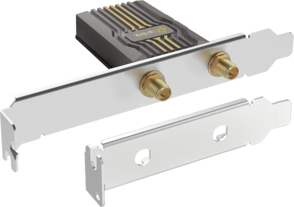 Kartelë rrjeti PCIe TP-LINK Archer TBE400E, Wi-Fi 7 BE6500, Bluetooth 5.4, tri-band, 2 antena