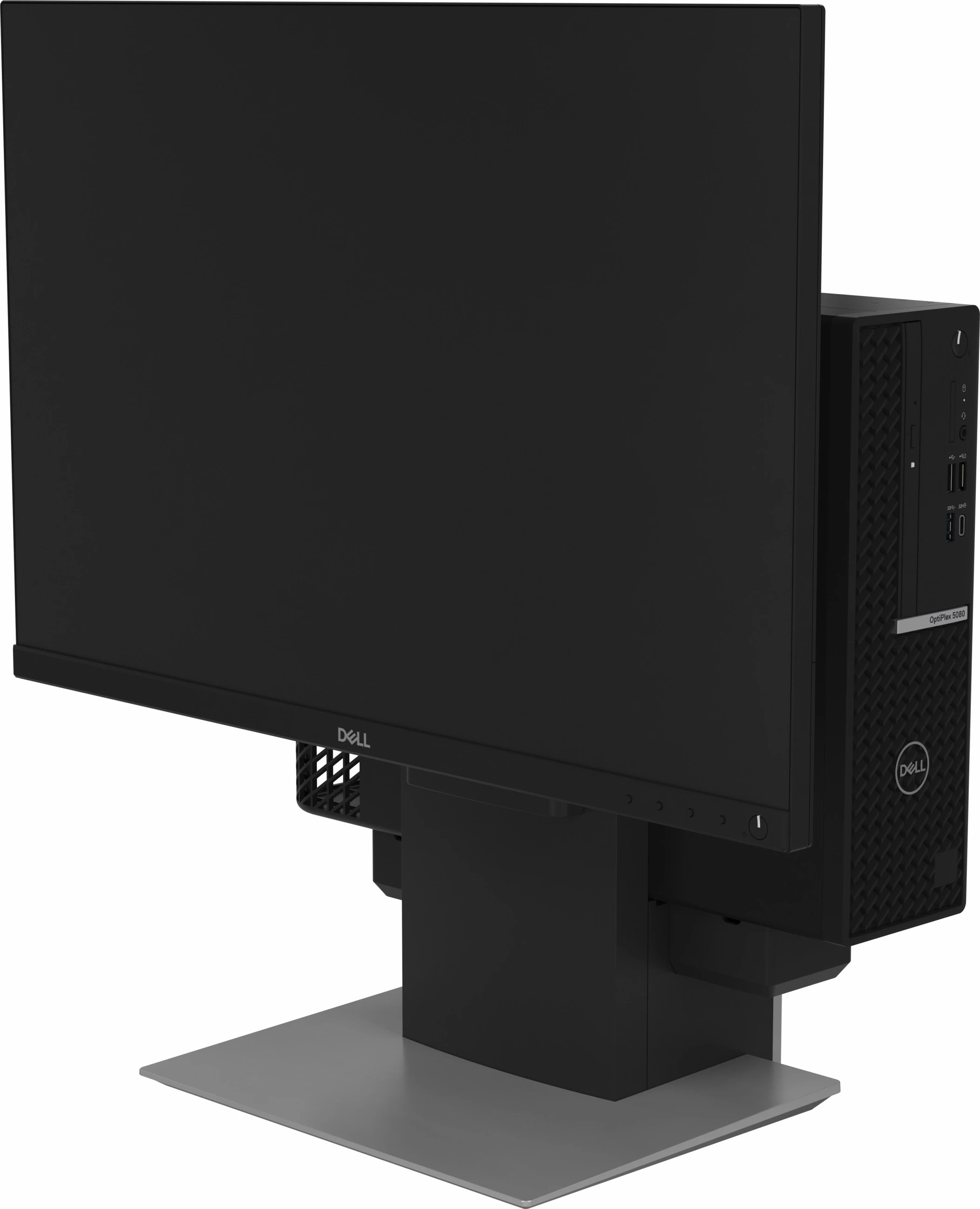 Qëndrim monitori Dell OPTIPLEX STAND OSS21, rregullim lartësie, argjendtë