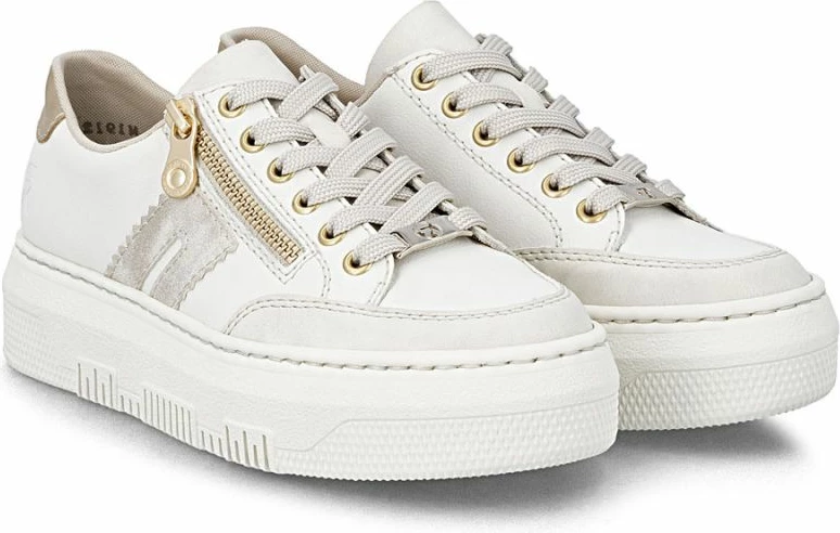 Atlete platforme për femra Rieker, bezhë