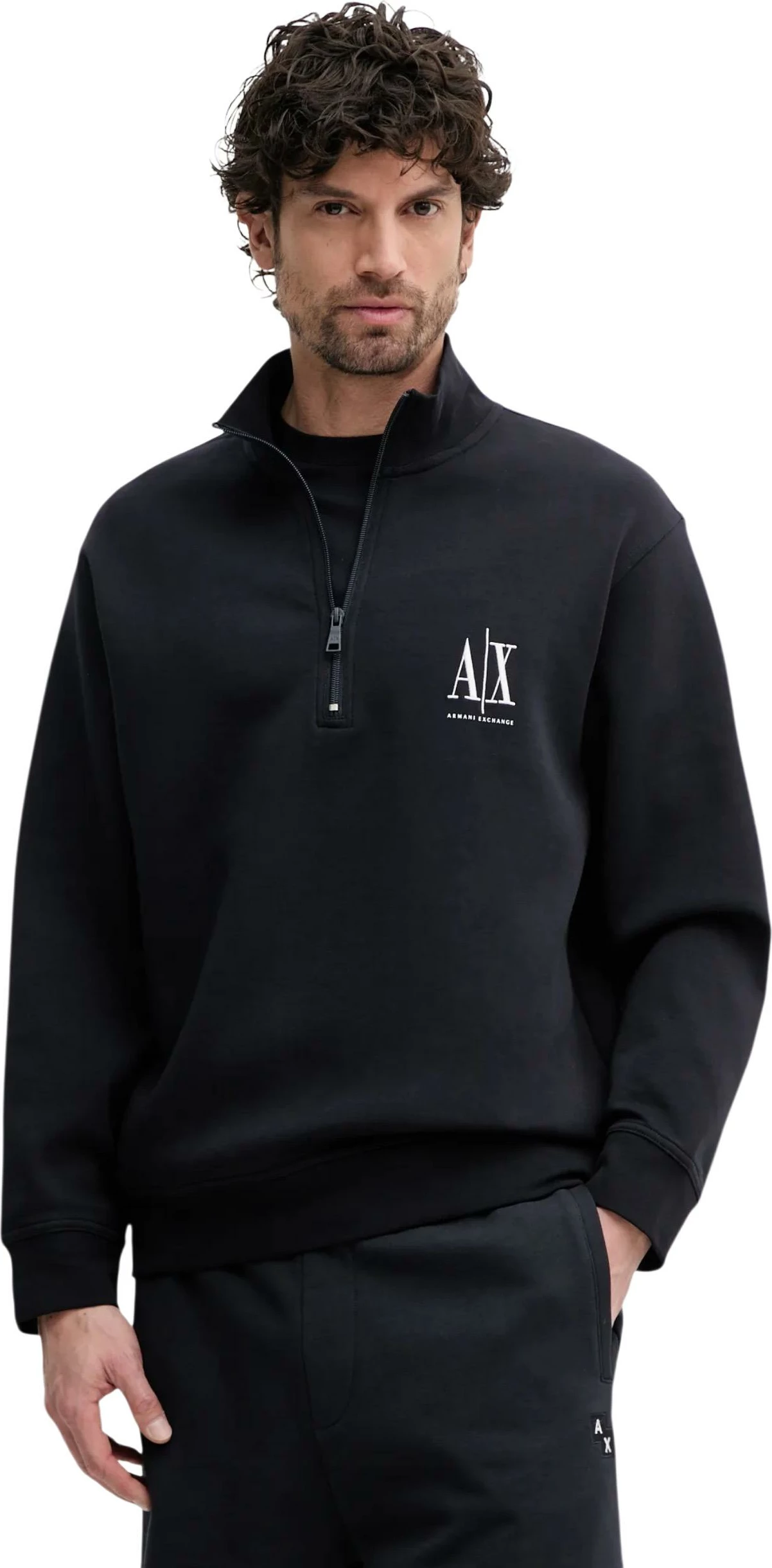Duks për meshkuj Armani Exchange XM000370 AF10818, i zi