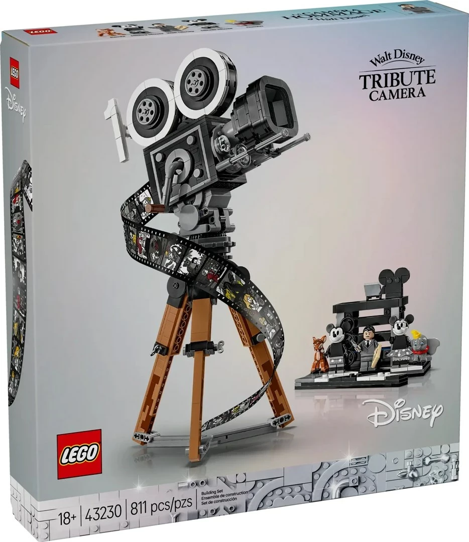 Set LEGO Disney 43230, Kamera Tribute, 811 pjesë