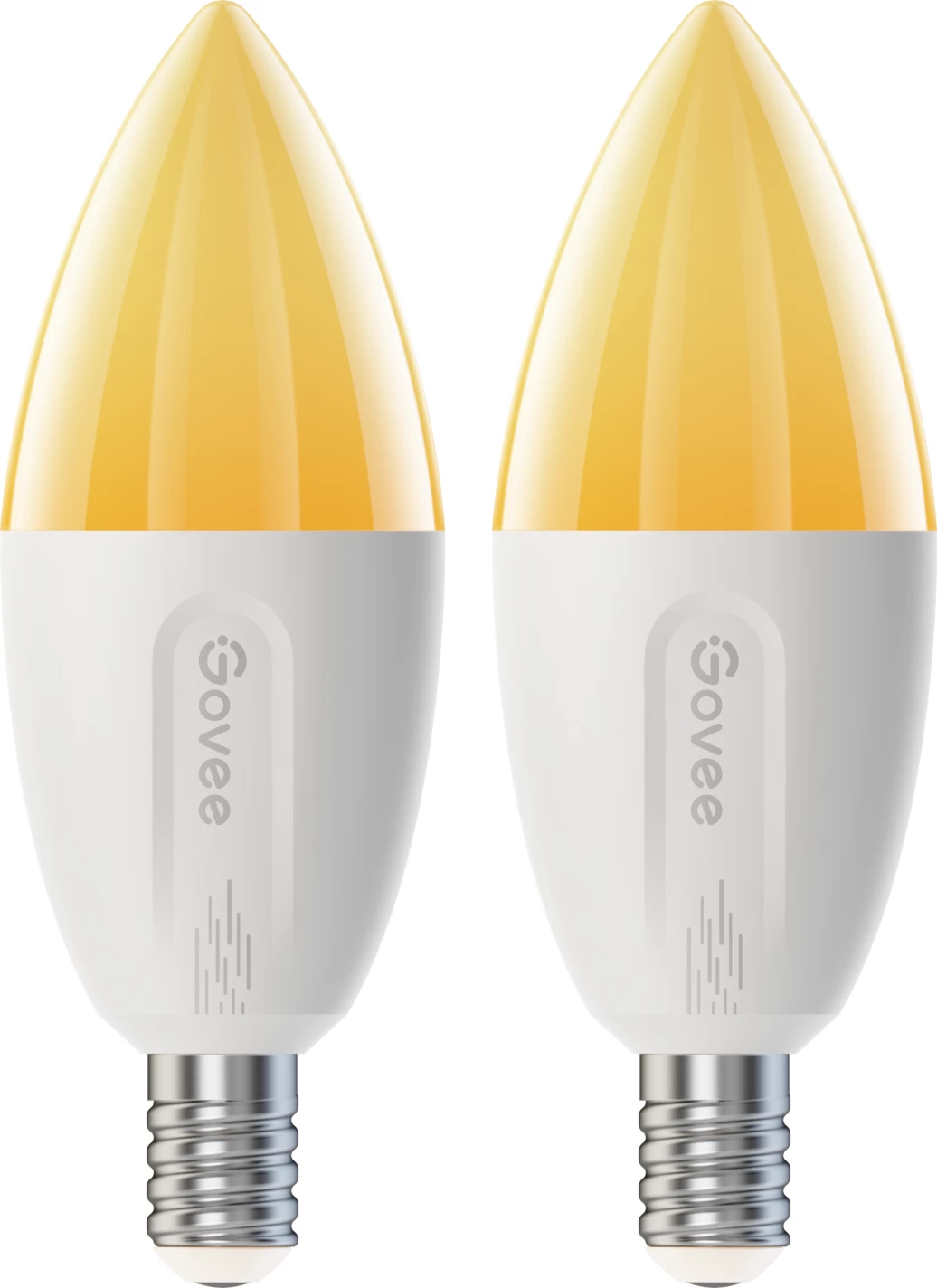 Poç LED smart Govee E14 RGBWW 450 lm, set 2 copë