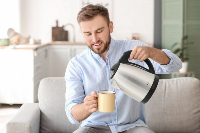 Çajnik elektrik ELDOM CS30, 2L, argjend