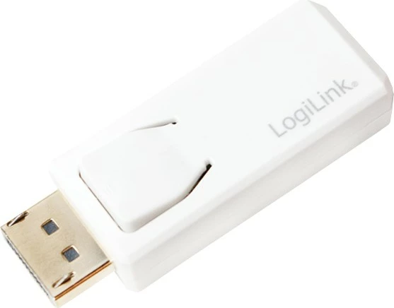 Adapter DisplayPort në HDMI LogiLink CV0100, i bardhë