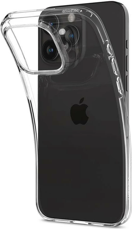 Mbështjellës Spigen Crystal Flex për iPhone 15 Pro, Transparent
