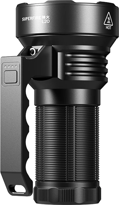 Elektrik dore Superfire L20, 5000lm, USB-C, i zi