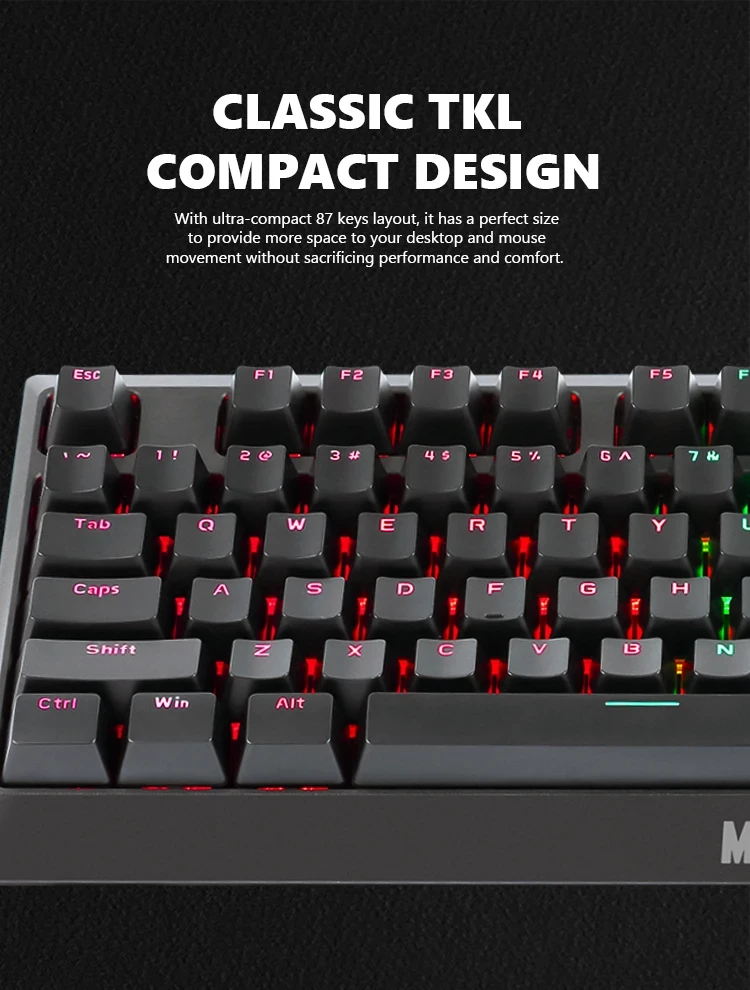 Tastierë MARVO KG953G EN-B