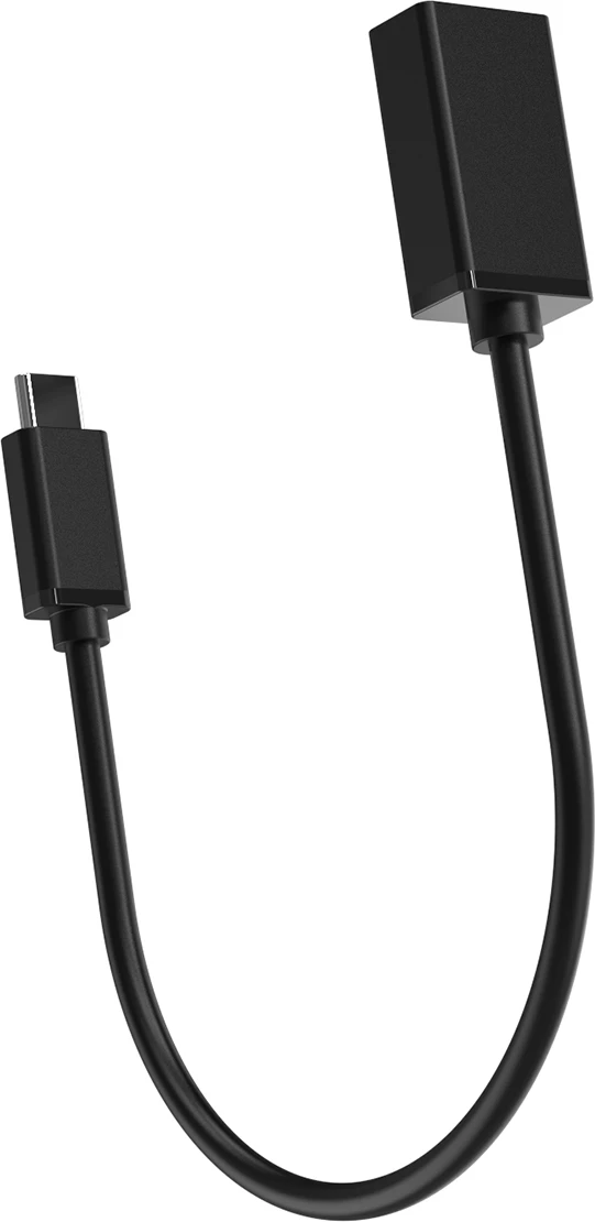 Adapter OTG Wozinsky WOTGY1S USB-C 3.0 në USB-A 3.0, 22cm, zi