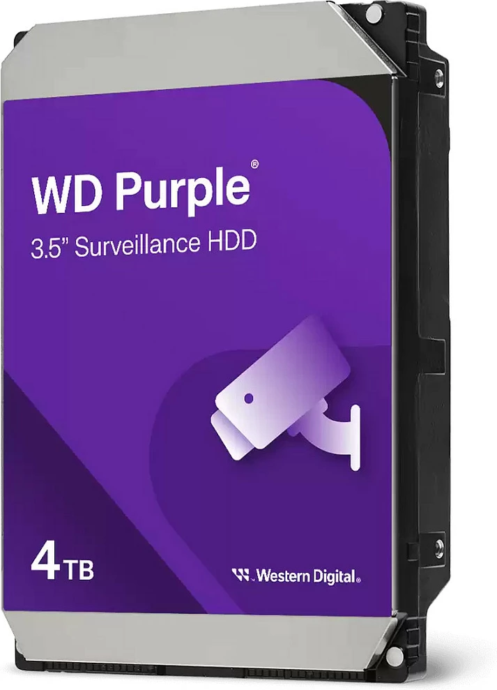 Hard disk intern Western Digital WD Purple 4TB, 3.5", SATA III, 5400RPM, Purple